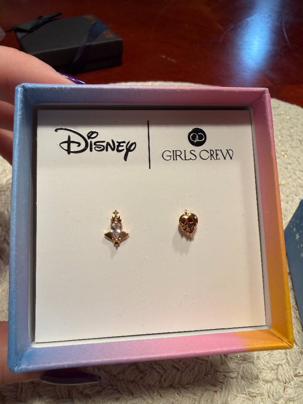 Girls Crew Evil Queen Earrings